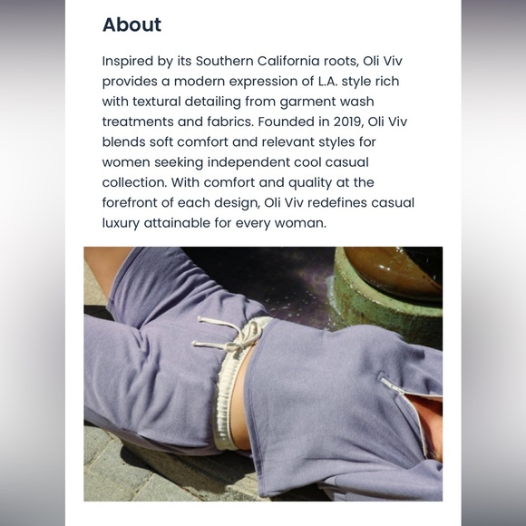 NWT- Oli-Viv floral top - Picture 9 of 9